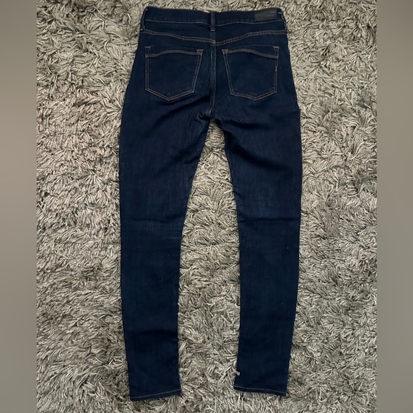 Express Mid Rise Stretch Jean Legging - Picture 4 of 7